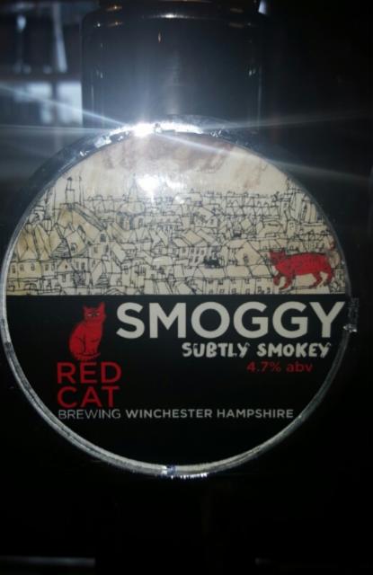 Smoggy 4.7%, Red Cat Brewery, England