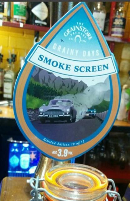 Smoke Screen 3.9%, Grainstore Brewery, England