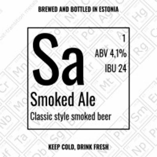 Smoked Ale 4.1%, Elembeer Pruulikoda, Estonia