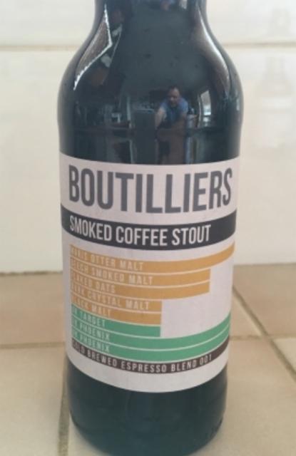 Smoked Coffee Stout 4.7%, Boutilliers Ltd, England