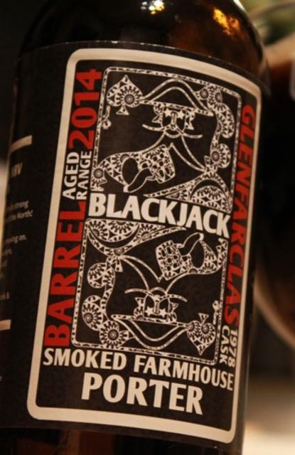 Smoked Farmhouse Porter - Whisky Cask Aged 8.0%, Blackjack Brewing Company, England