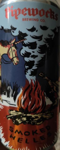 Smoked Helles 5.0%, Pipeworks Brewing Company, United States