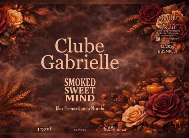 Smoked Sweet Mind 6.2%, Cervejaria Gabrielle, Brazil