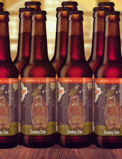 Smokey Sten 7.5%, Hopfenhäcker, Germany