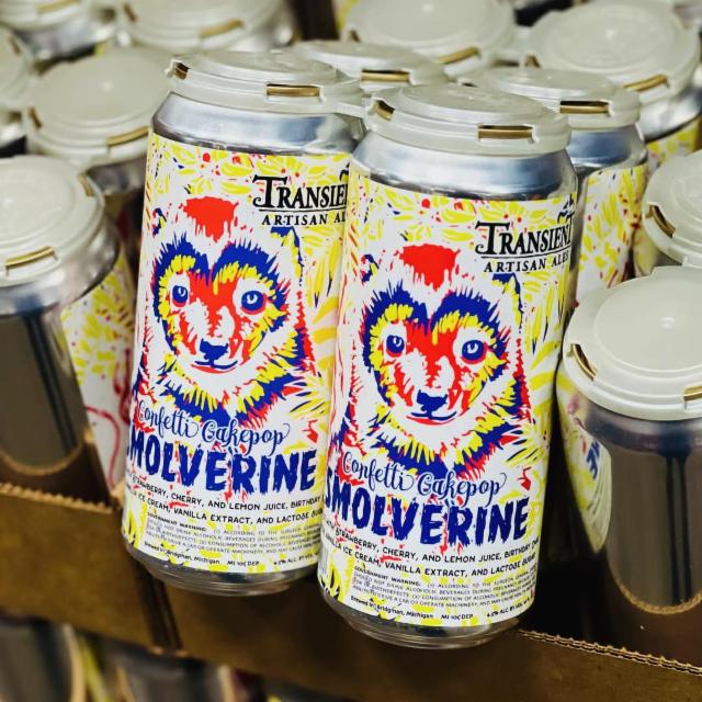 Smolverine - Confetti Cakepop 4.5%, Transient Artisan Ales, United States