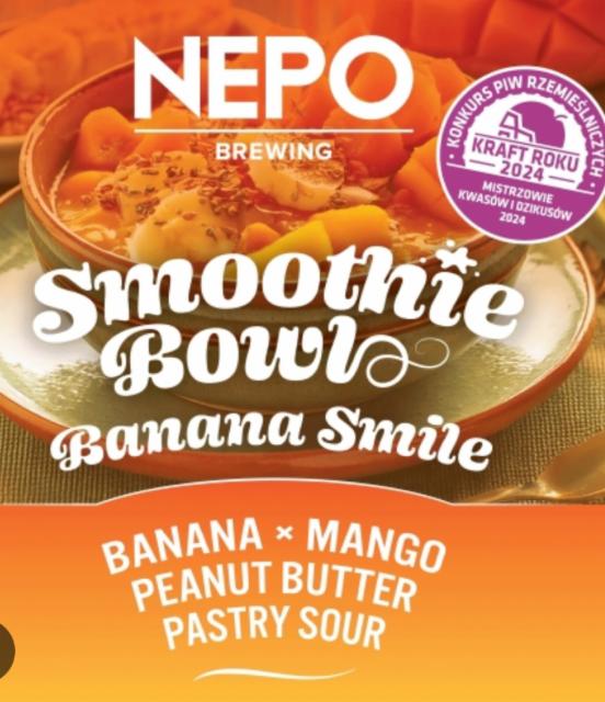 Smoothie bowl - Banana smile 5.3%, Nepo Brewing (Browar Nepomucen), Poland