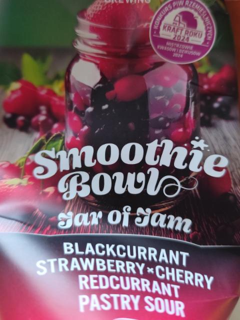 smoothie bowl jar of jam, Nepo Brewing (Browar Nepomucen)
