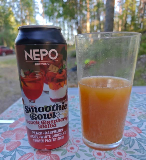 SMOOTHIE BOWL PEACH RASPBERRY MELBA 5.3%, Nepo Brewing (Browar Nepomucen), Poland