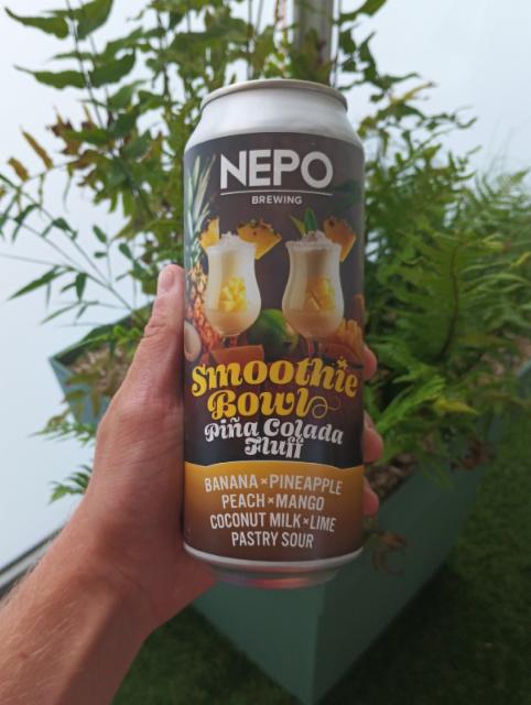 smoothie bowl Pina Colada Fluff 6.2%, Nepo Brewing (Browar Nepomucen), Poland