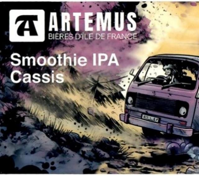 Smoothie IPA Cassis 5.0%, Brasserie Artemus, France