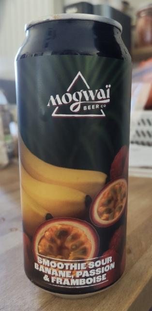 Smoothie Sour Banane, Passion & Framboise 4.5%, Mogwaï Beer Company, France