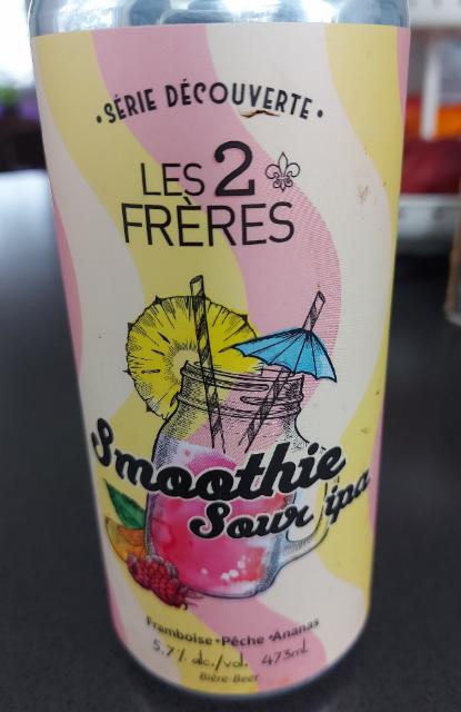 Smoothie sour ipa 5.7%, Brasserie Les 2 Frères, Canada