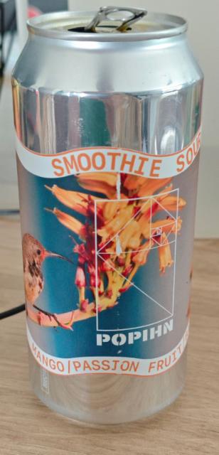 smoothie sour mango/passion fruit/banana, Brasserie Popihn