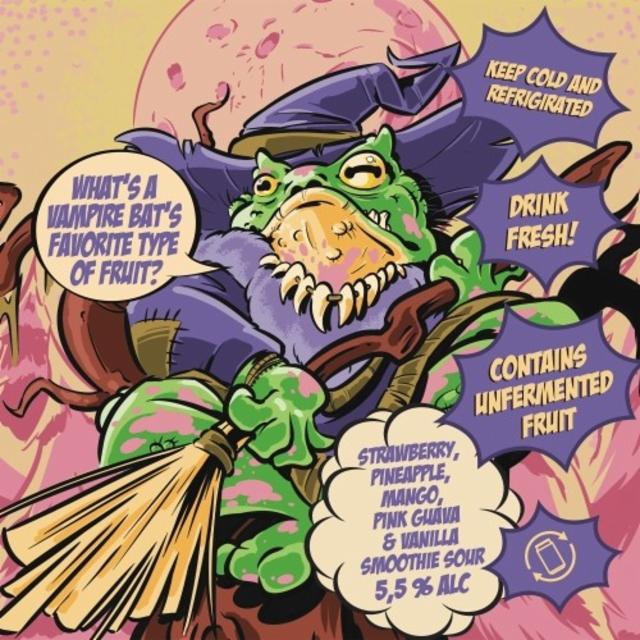 Smoothiesh: What's A Vampire Bat's Favorite Type Of Fruit? 5.5%, Pulfer Brewery, Croatia