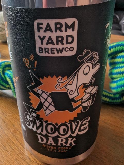Smoove Dark 4.5%, Farm Yard Brew Co., England