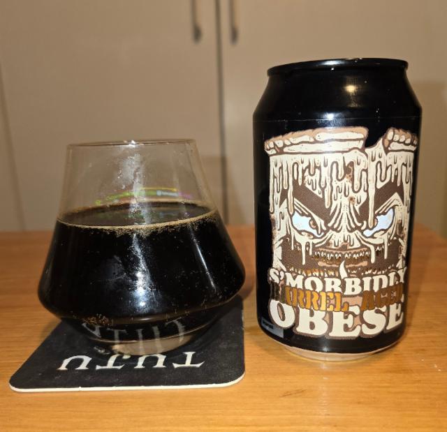 S'morbidly obese barrel aged 4-years OnlyCans, Cervisiam