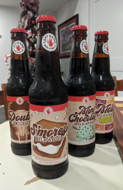 S'mores Milk Stout 6.0%, Left Hand Brewing, United States