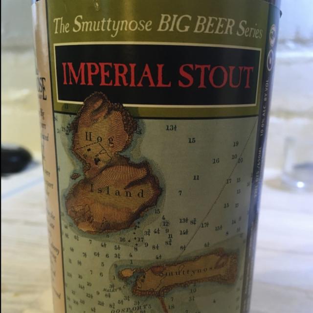 Smuttynose Imperial Stout 10.0%, Smuttynose Brewing Company, United States