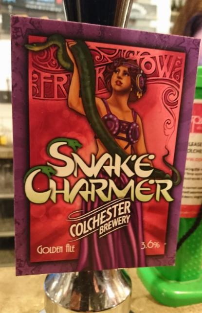 Freakshow Snake Charmer 3.6%, Colchester Brewery, England