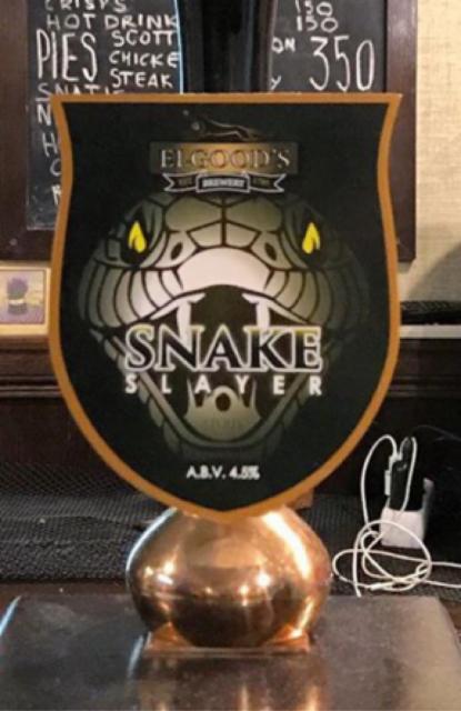 Snake Slayer 4.5%, Elgood's Brewery, England