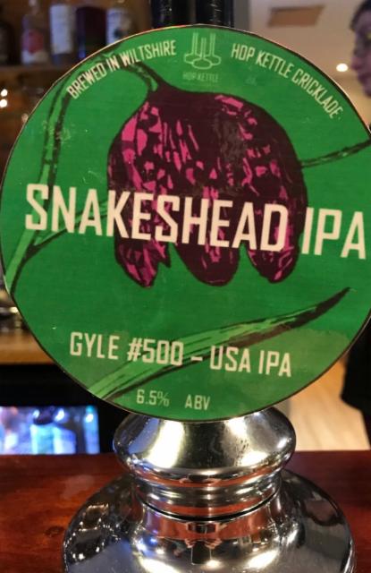 Snakeshead IPA 6.5%, Hop Kettle Brewery, England