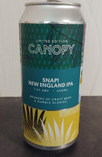 Snap! New England IPA 7.2%, Canopy Beer Co, England