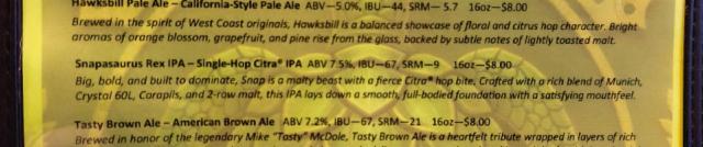 Snapasaurus Rex IPA 7.5%, Green Turtle, United States