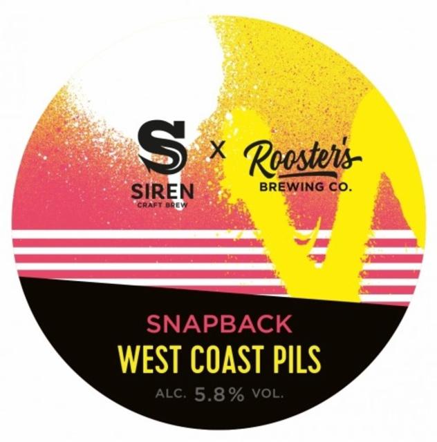 Snapback 5.8%, Siren Craft Brew, England