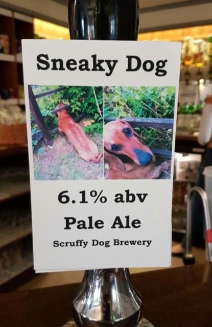 Sneaky Dog 6.1%, The Scruffy Dog Brewery, England