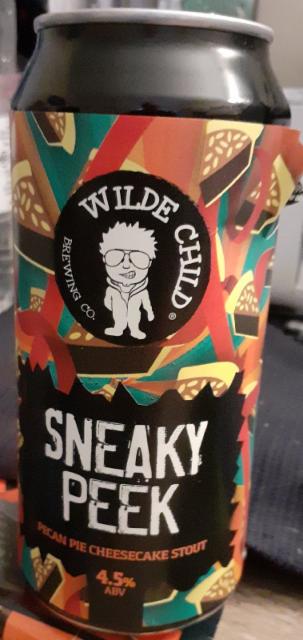 Sneaky Peak 4.5%, Wilde Child Brewing Co., England