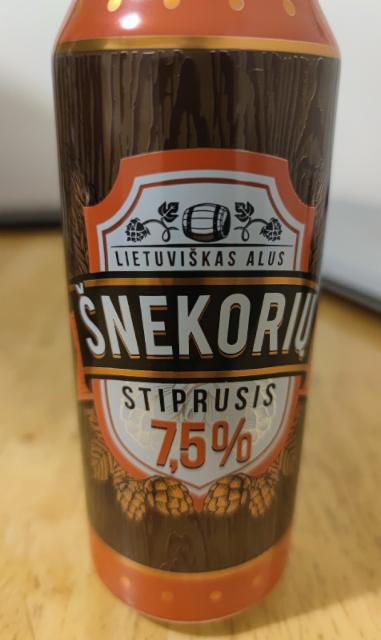 Šnekoriu stiprusis 7.5%, Volfas Engelman (Olvi), Lithuania