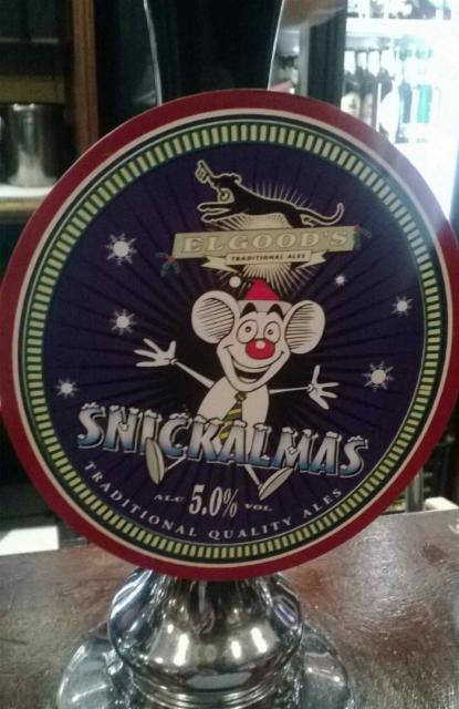 Snickalmas 5.0%, Elgood's Brewery, England