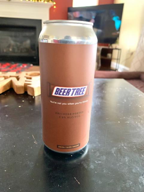 Snickers Porter 5.9%, Beer Tree Brew, United States