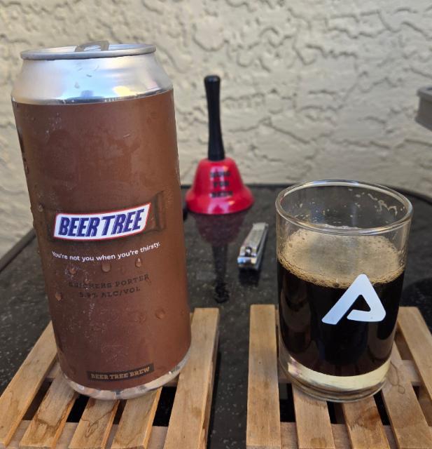 Snickers porter 5.9%, Beer Tree Brew, United States
