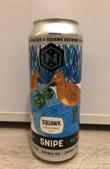 Snipe 7.0%, Squawk Brewing Company, England