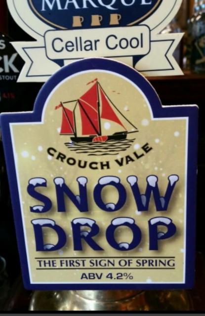 Snow Drop 4.4%, Crouch Vale Brewery, England