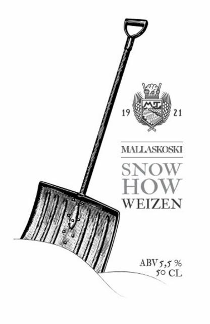 Snow How Weizen 5.5%, Mallaskosken Panimo, Finland