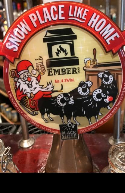 Snow Place Like Home 4.2%, The Black Sheep Brewery, England