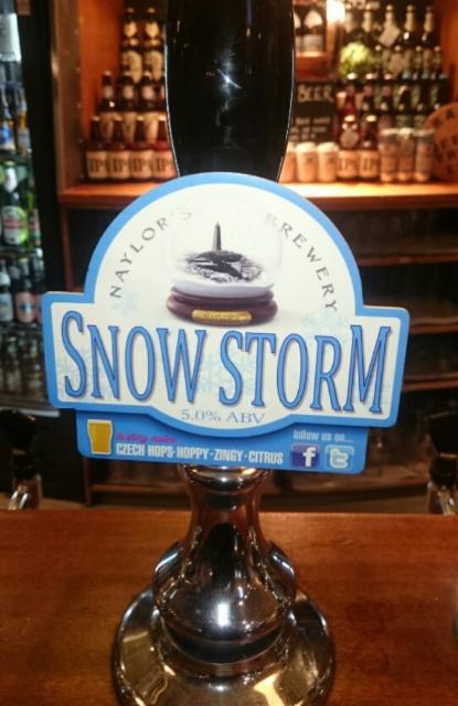 Snow Storm 5.0%, Naylor's Brewery, England