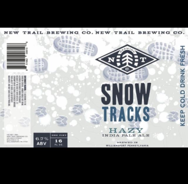 Snow Tracks 6.7%, New Trail Brewing Co, United States