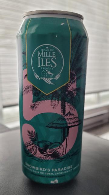 snowbird's paradise 10.0%, Brasserie Mille Iles, Canada