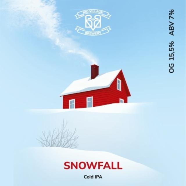 Snowfall 7.0%, Big Village Brewery, Russia