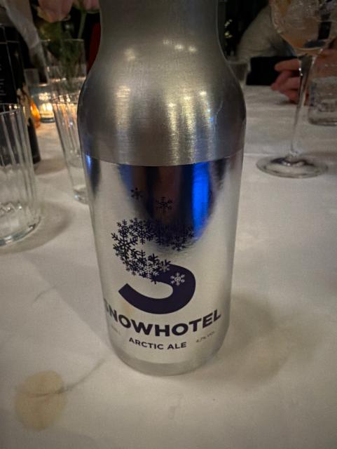 Snowhotel Arctic Ale 4.7%, Qvænbrygg, Norway