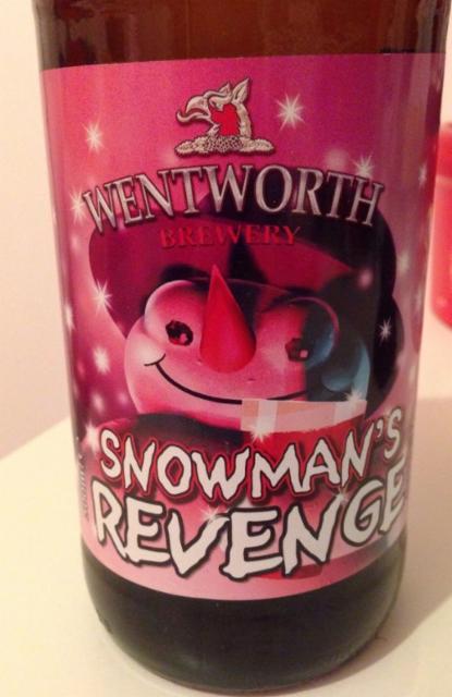 Snowman's Revenge 6.2%, Wentworth Brewery, England