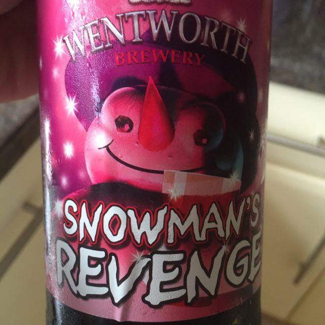 Snowman's Revenge 4.1%, Wentworth Brewery, England