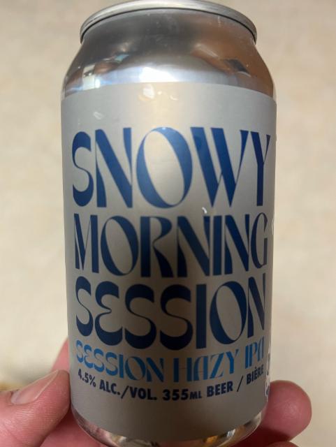 Snowy Morning Session, Parallel 49 Brewing Company