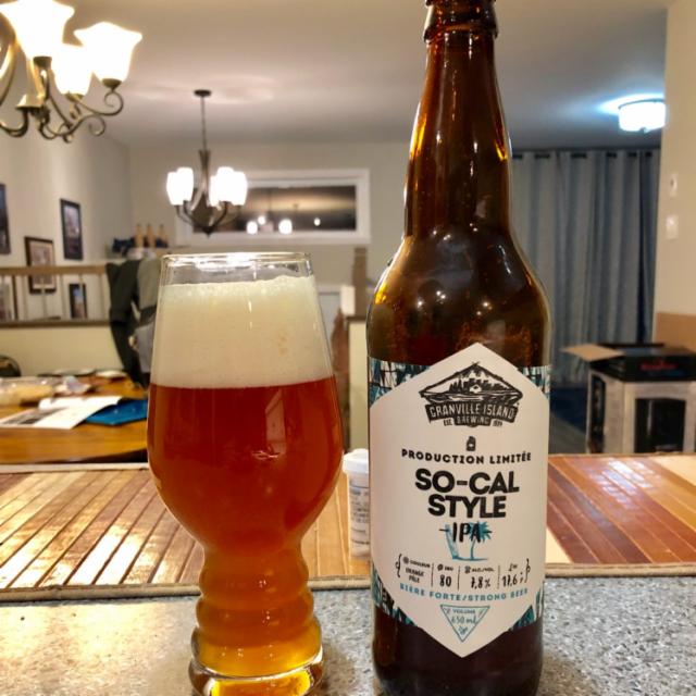So-Cal Style IPA 7.8%, Granville Island Brewing (Molson Coors), Canada
