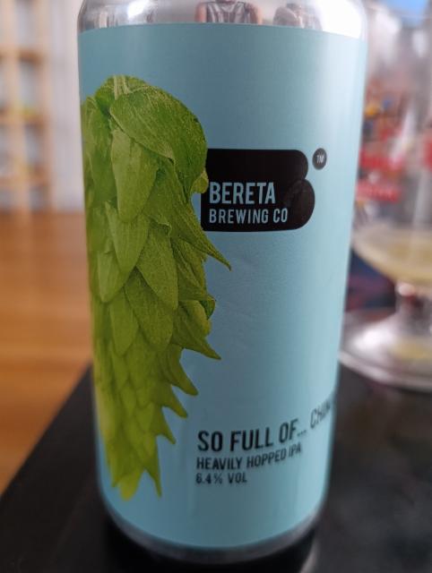 so full of chinook 6.4%, Bereta Brewing Co, Romania