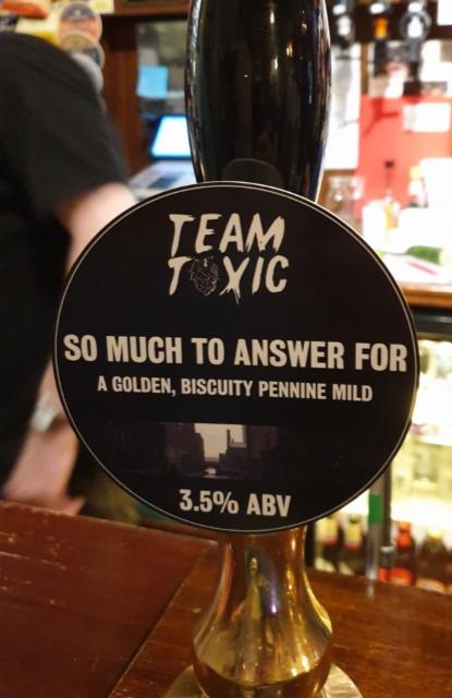 So Much To Answer For 3.5%, Team Toxic, England