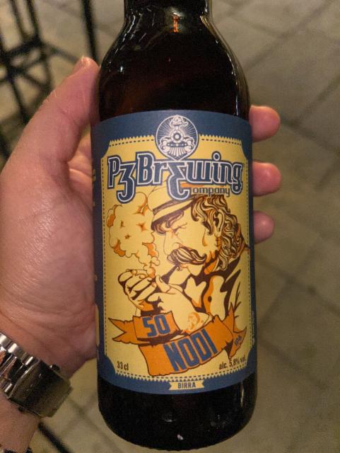 So Nodi IPA 5.8%, P3 Brewing company, Italy